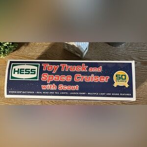 2014 Hess Toy Truck and Space Cruiser with Scout